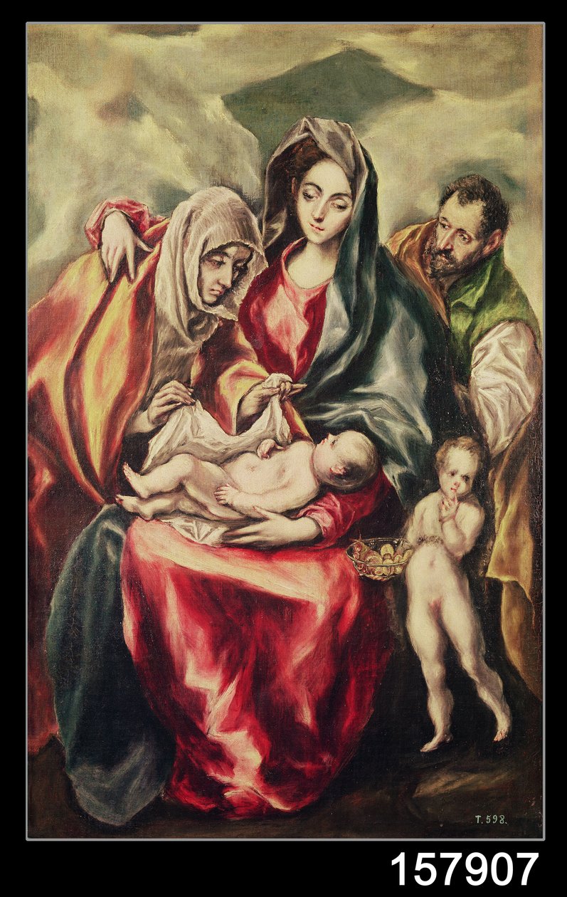 Svatá rodina od El Greco