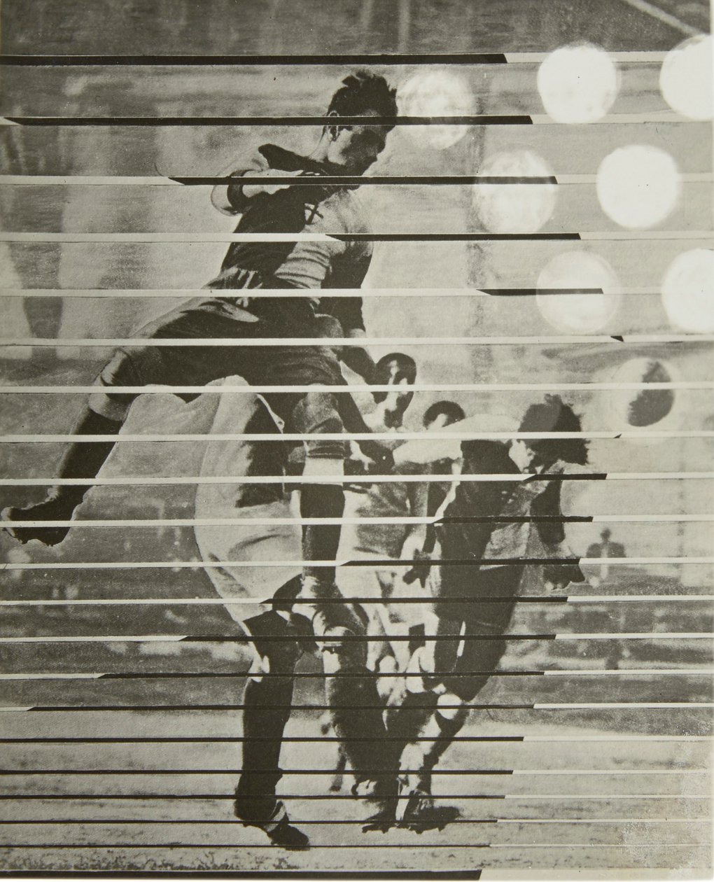 Fotbalista, 1926. od Eliezer Markowich Lissitzky