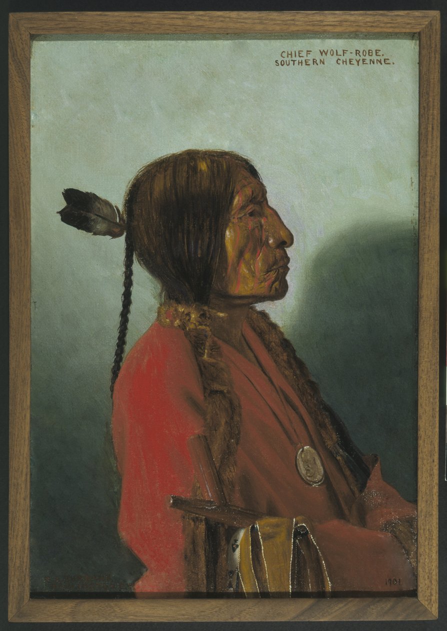 Náčelník Wolf-Robe od Elbridge Ayer Burbank