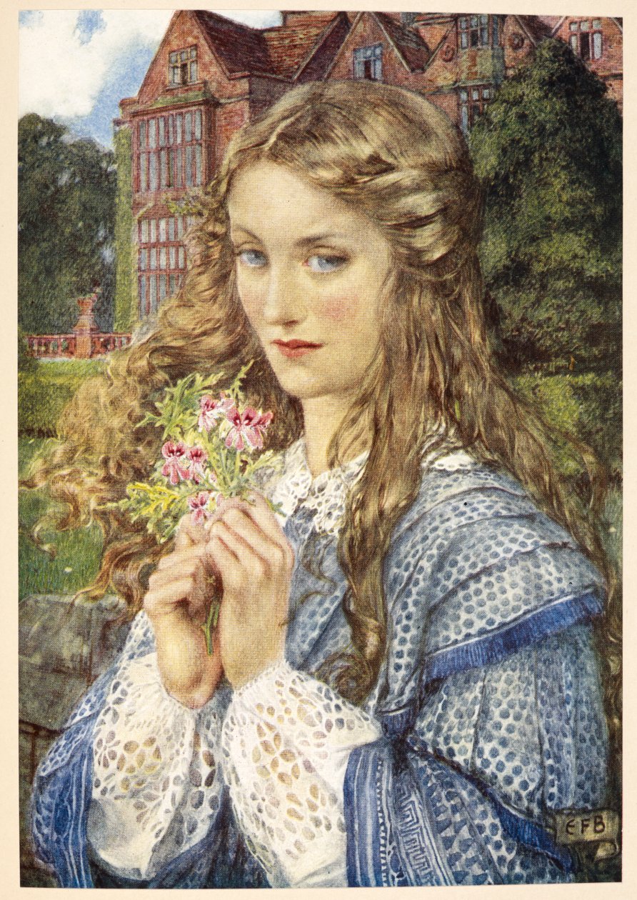 Evelyn Hope. od Eleanor Fortescue Brickdale