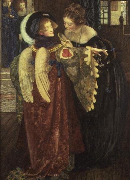 Něžný dotek od Eleanor Fortescue Brickdale