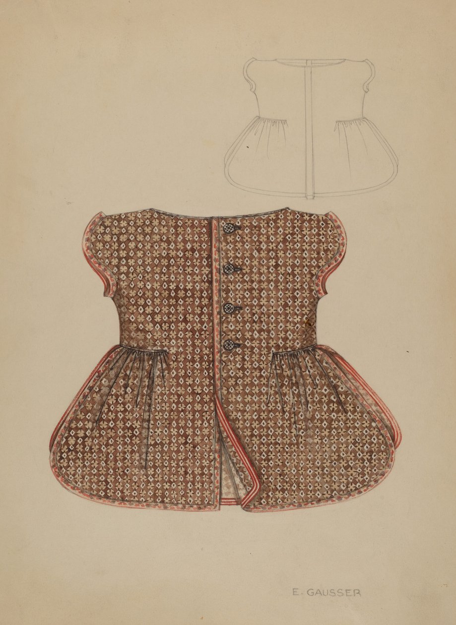 Dívčí Pinafore od Eleanor Gausser