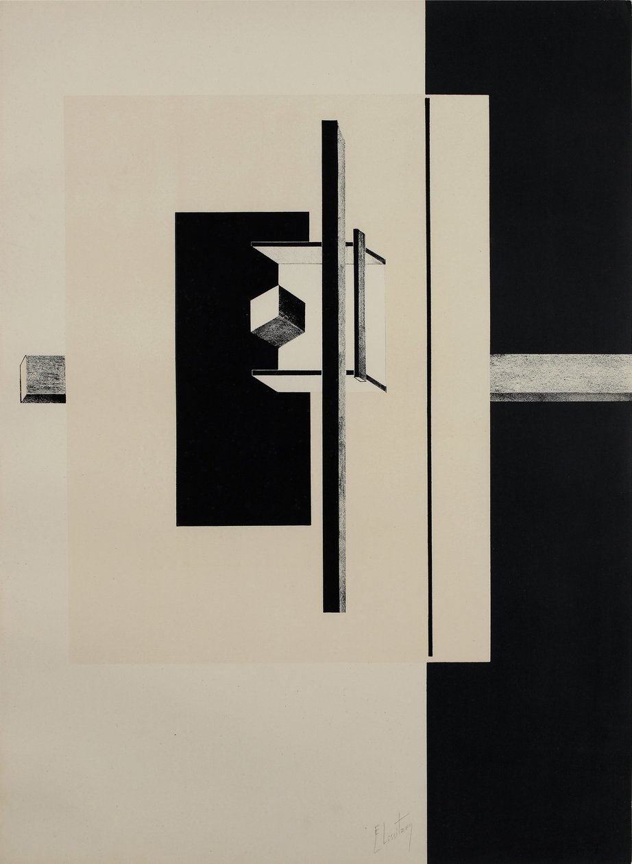 Proun od Eliezer Markowich Lissitzky