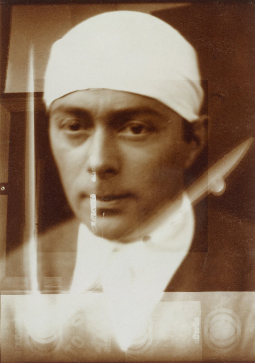 Autoportrét, 1924-1925. od Eliezer Markowich Lissitzky