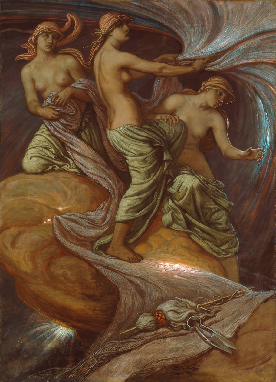 Setkání osudů ve hvězdách od Elihu Vedder