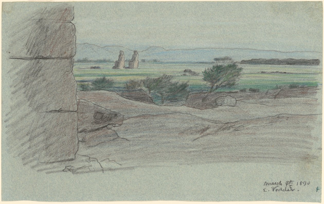 Cesta po Nilu, č. 15, 1890. od Elihu Vedder