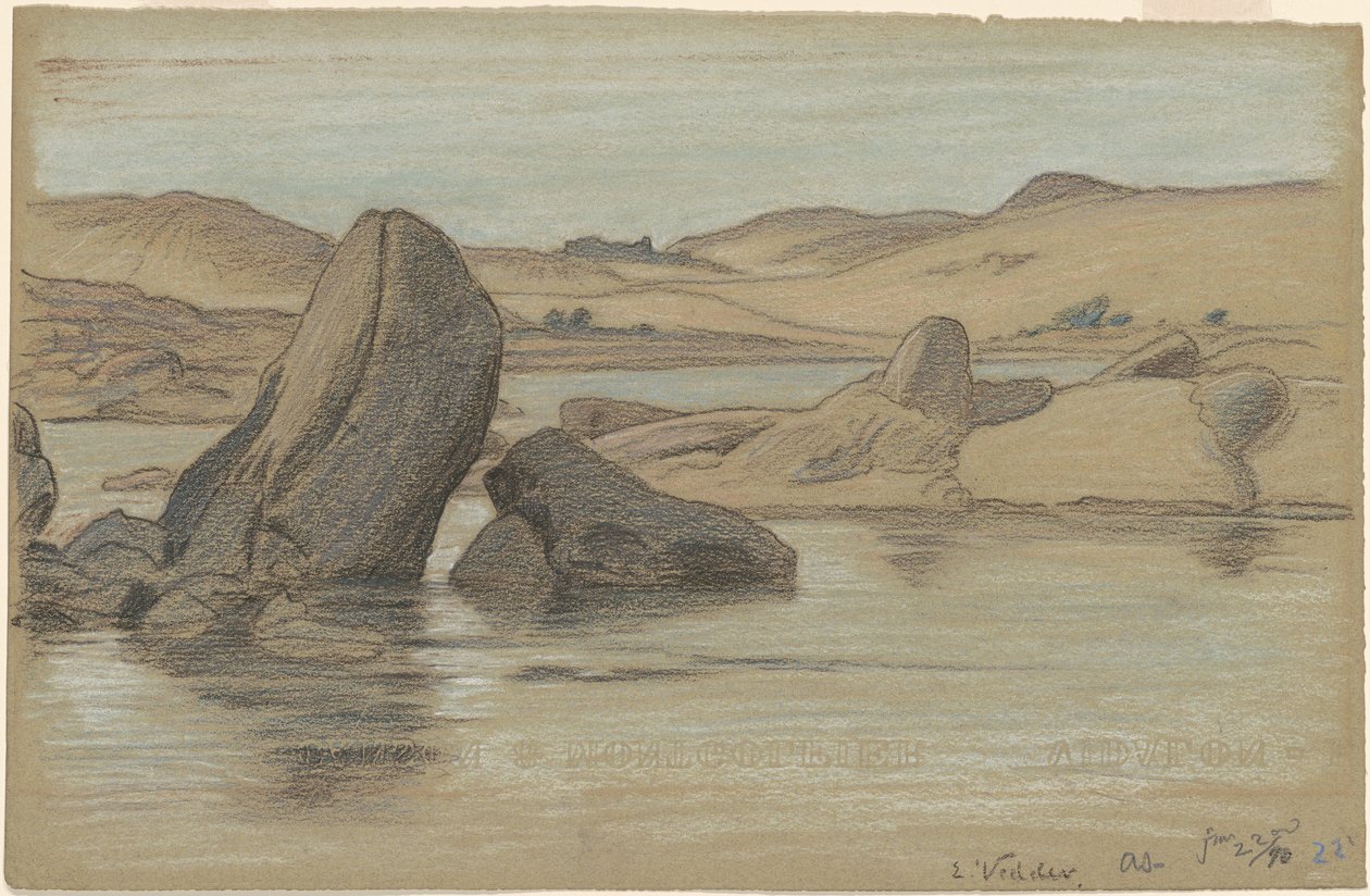 Cesta po Nilu, č. 22, 1890. od Elihu Vedder