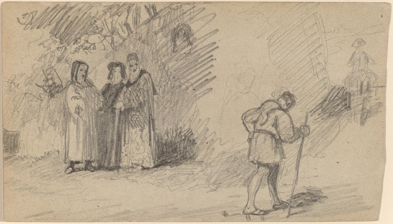 Syn a osel, c. 1859. od Elihu Vedder