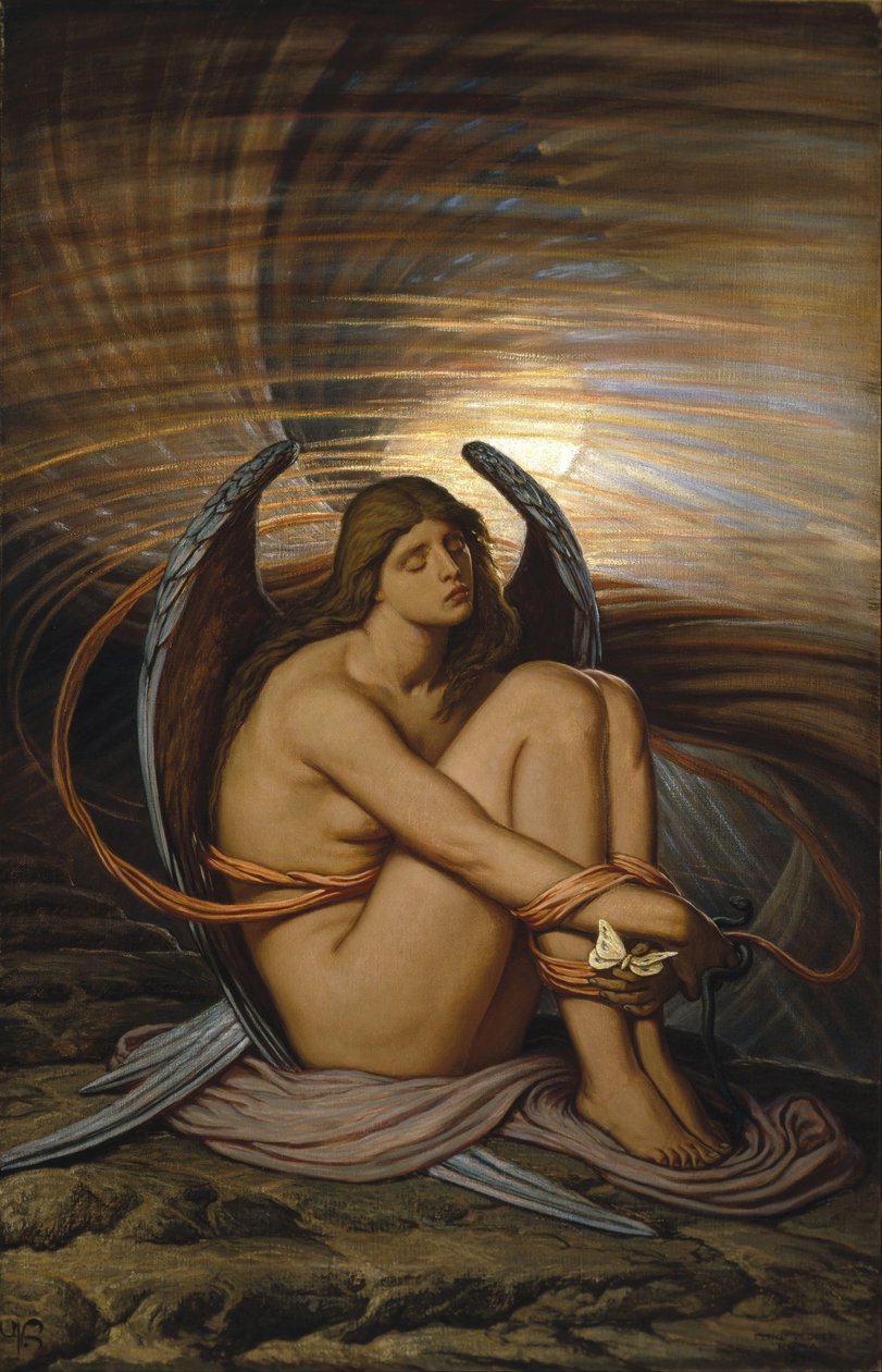 Soul in Bondage, 1891-1892 od Elihu Vedder