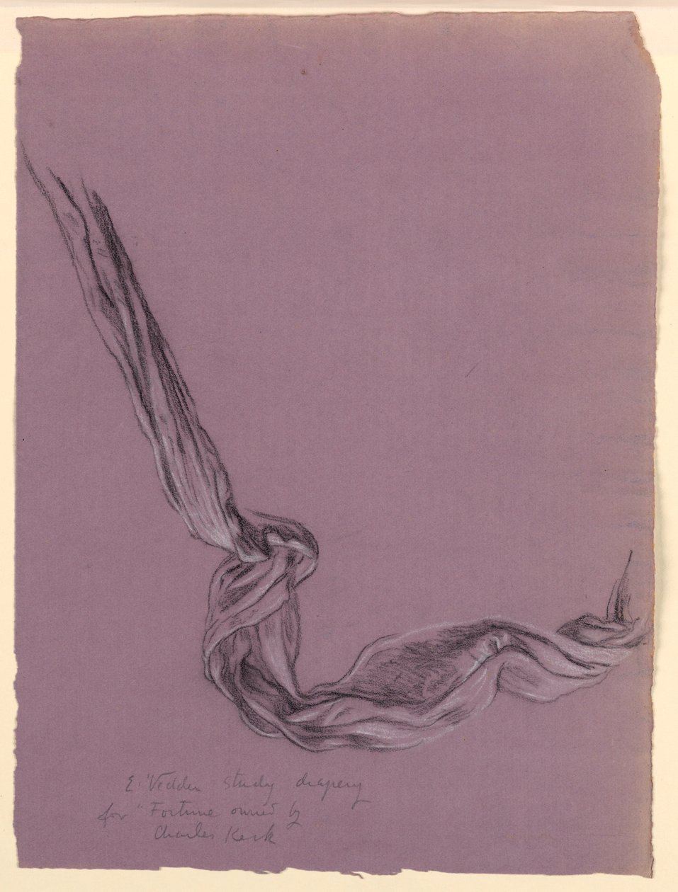 Studium pro "Fortune" od Elihu Vedder
