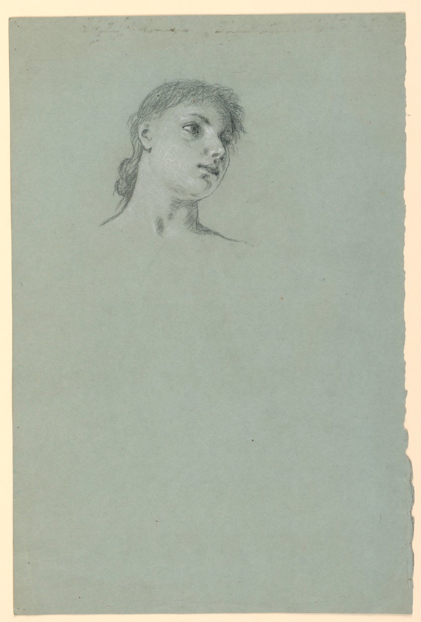 Studie dívky od Elihu Vedder