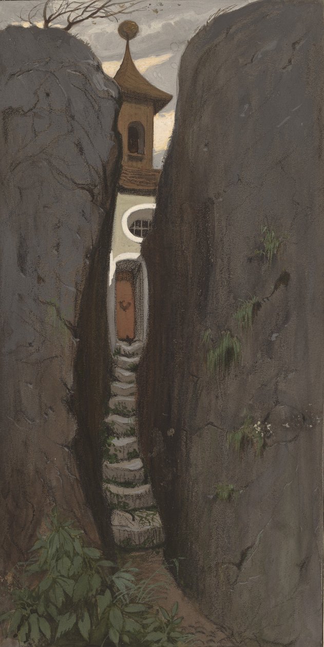 Prosklené, c. 1877. od Elihu Vedder