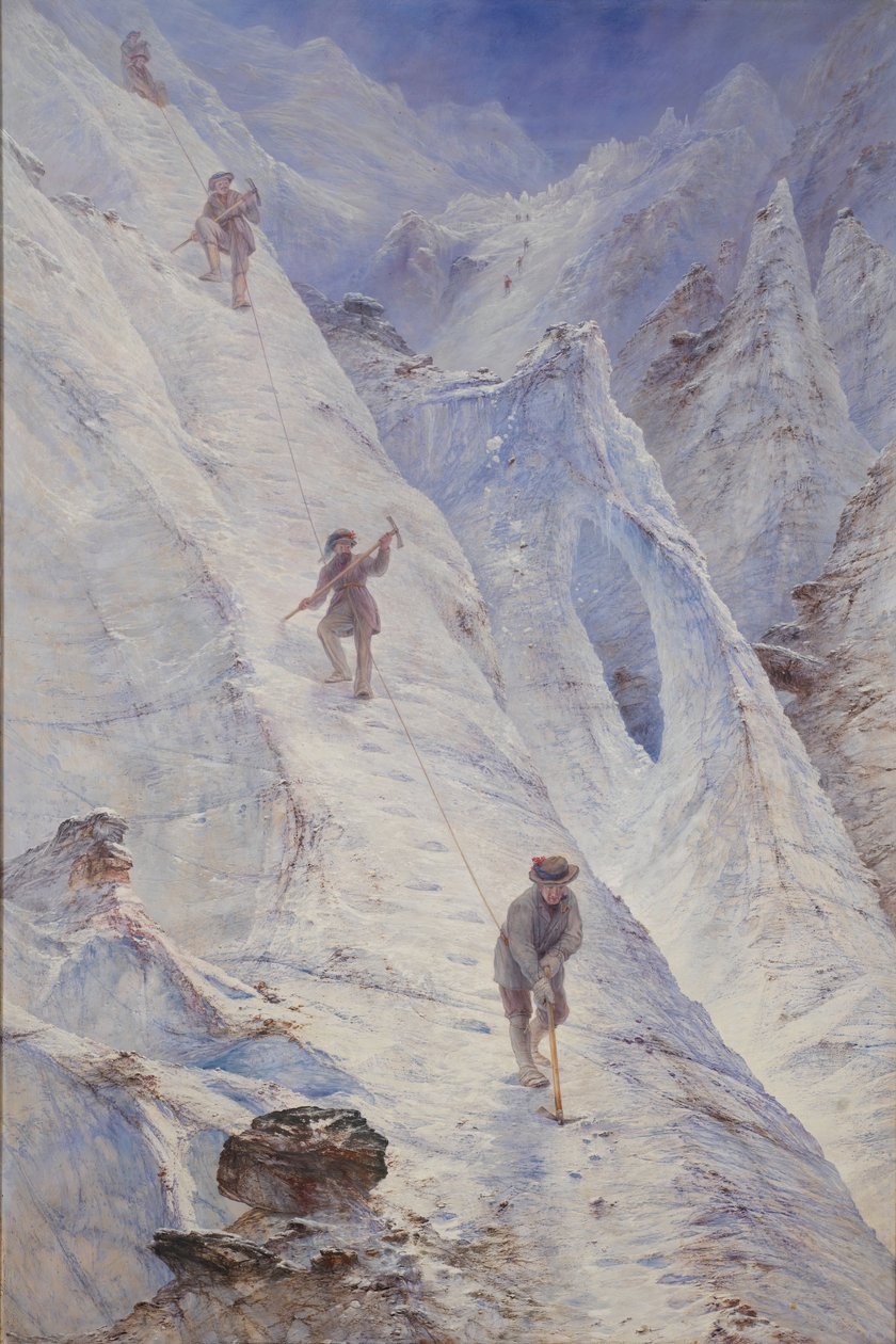 Horolezci, 1869. od Elijah Walton