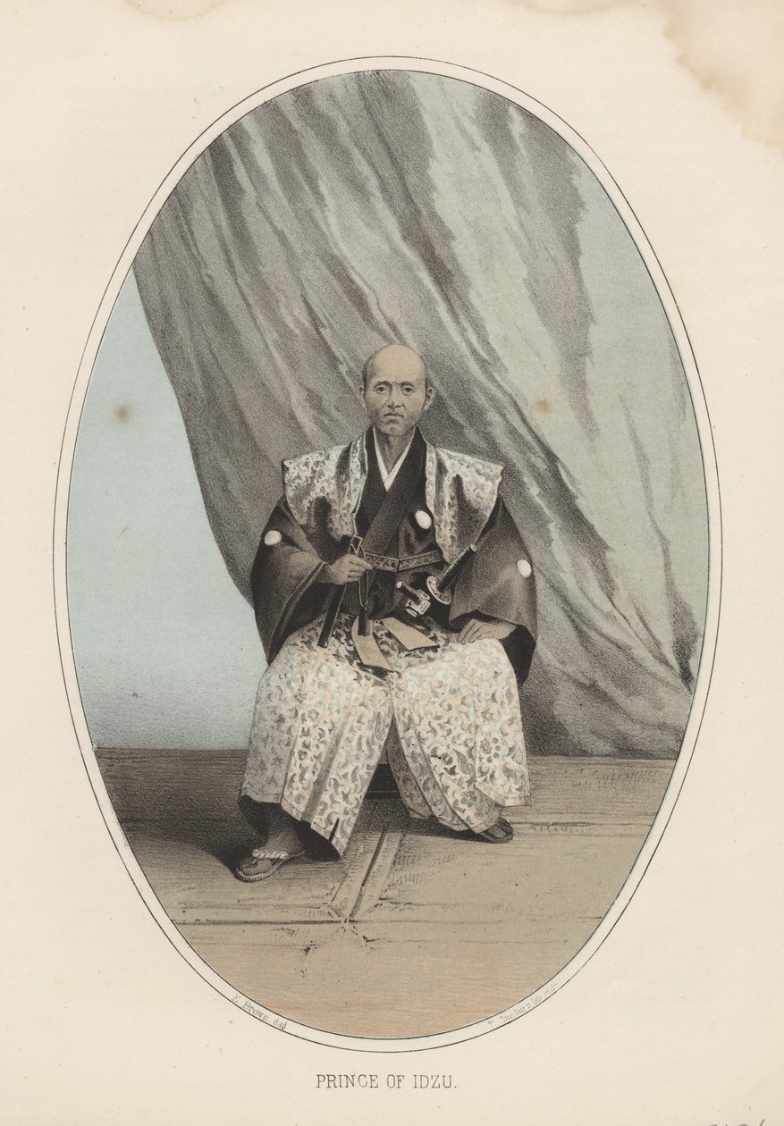Princ z Idzu, 1855 od Eliphalet Brown