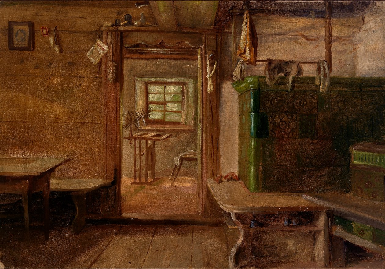 Interiér domu od Eliphalet Fraser Andrews