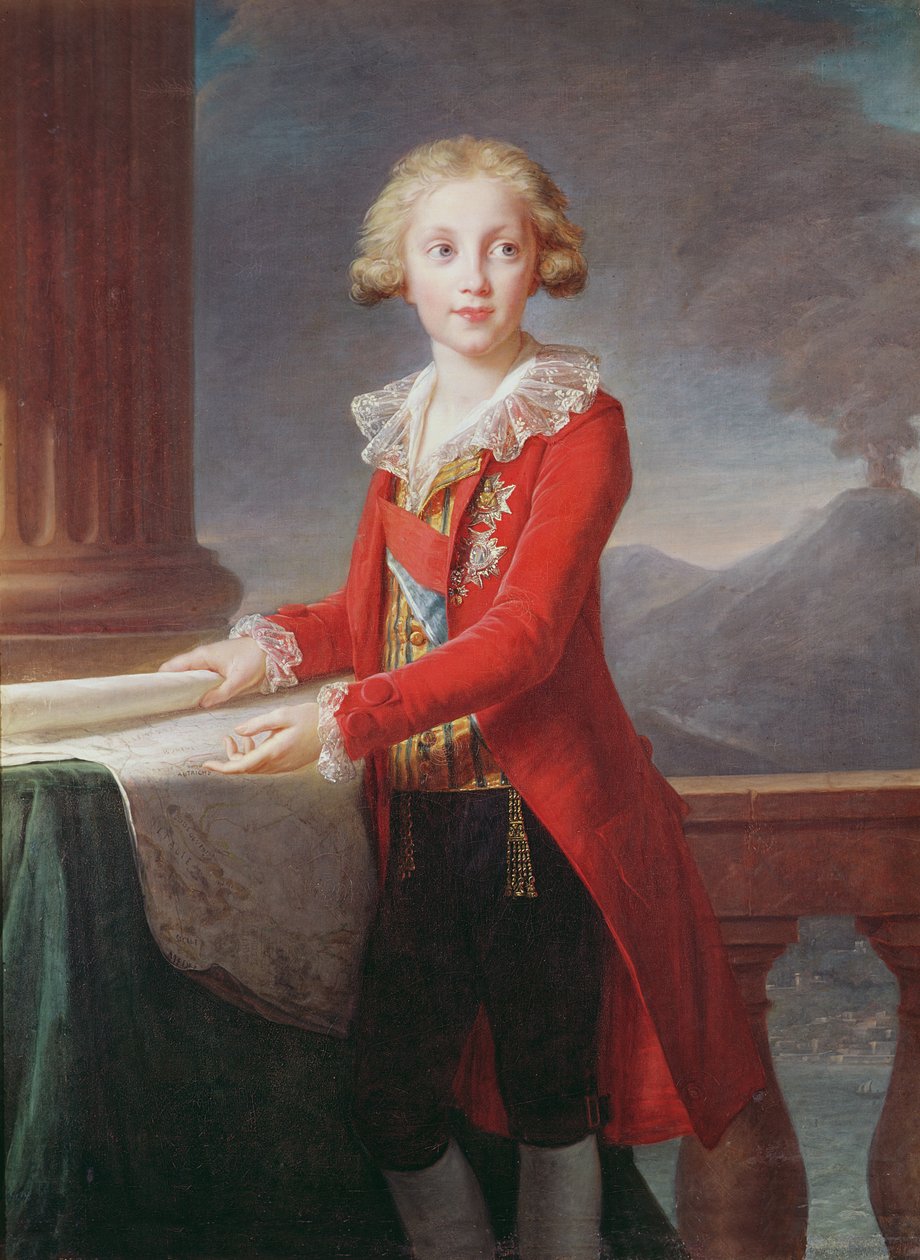 Portrét Františka I. ze dvou Sicílií od Elisabeth Louise Vigee Lebrun