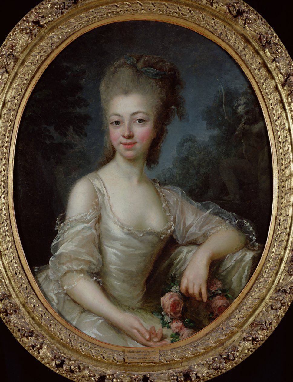 Portrét mladé dívky, 1775 od Elisabeth Louise Vigee Lebrun