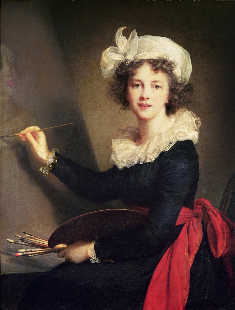 Autoportrét, 1790 od Elisabeth Louise Vigee Lebrun