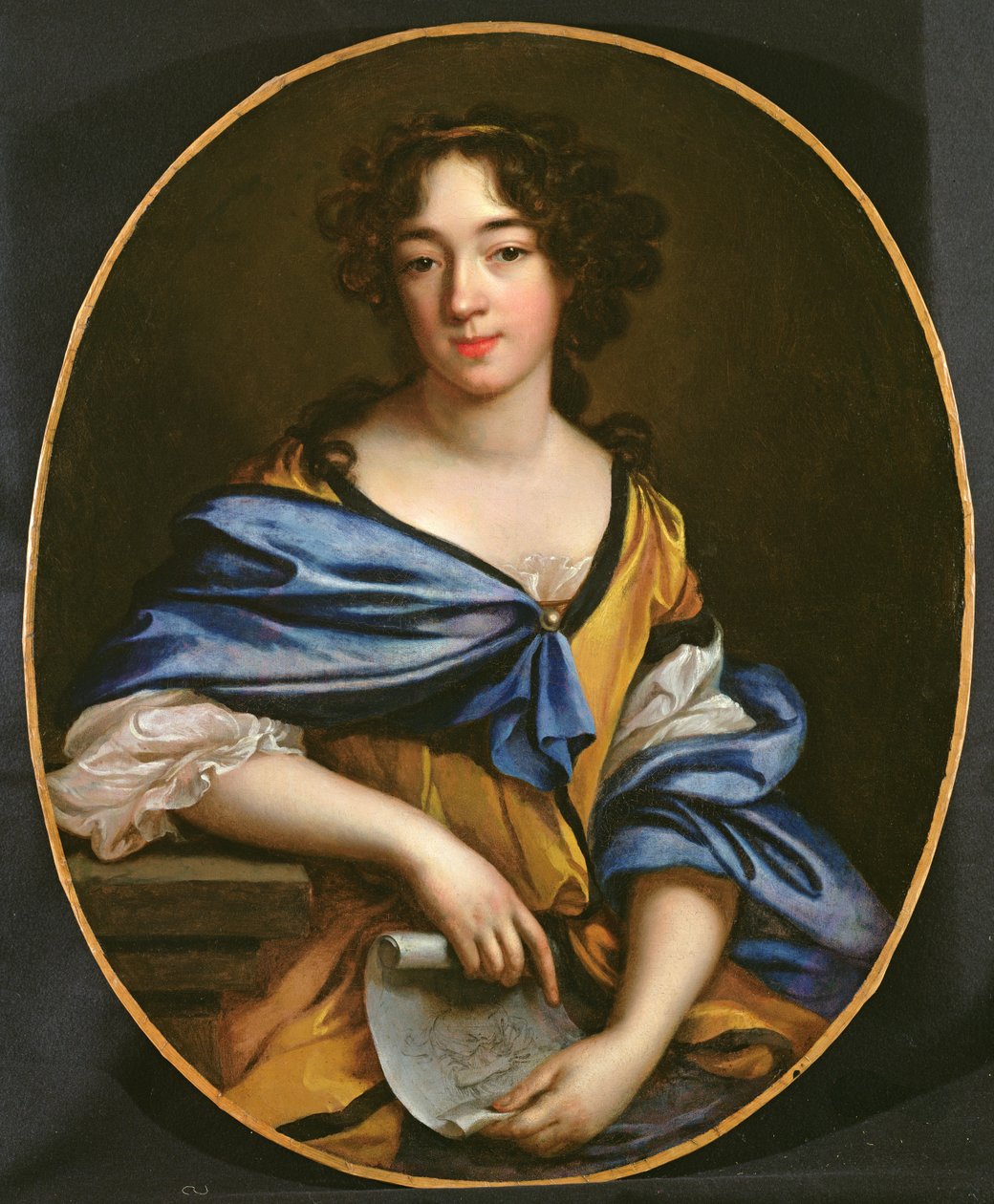 Autoportrét, 1672 od Elisabeth Sophie Cheron
