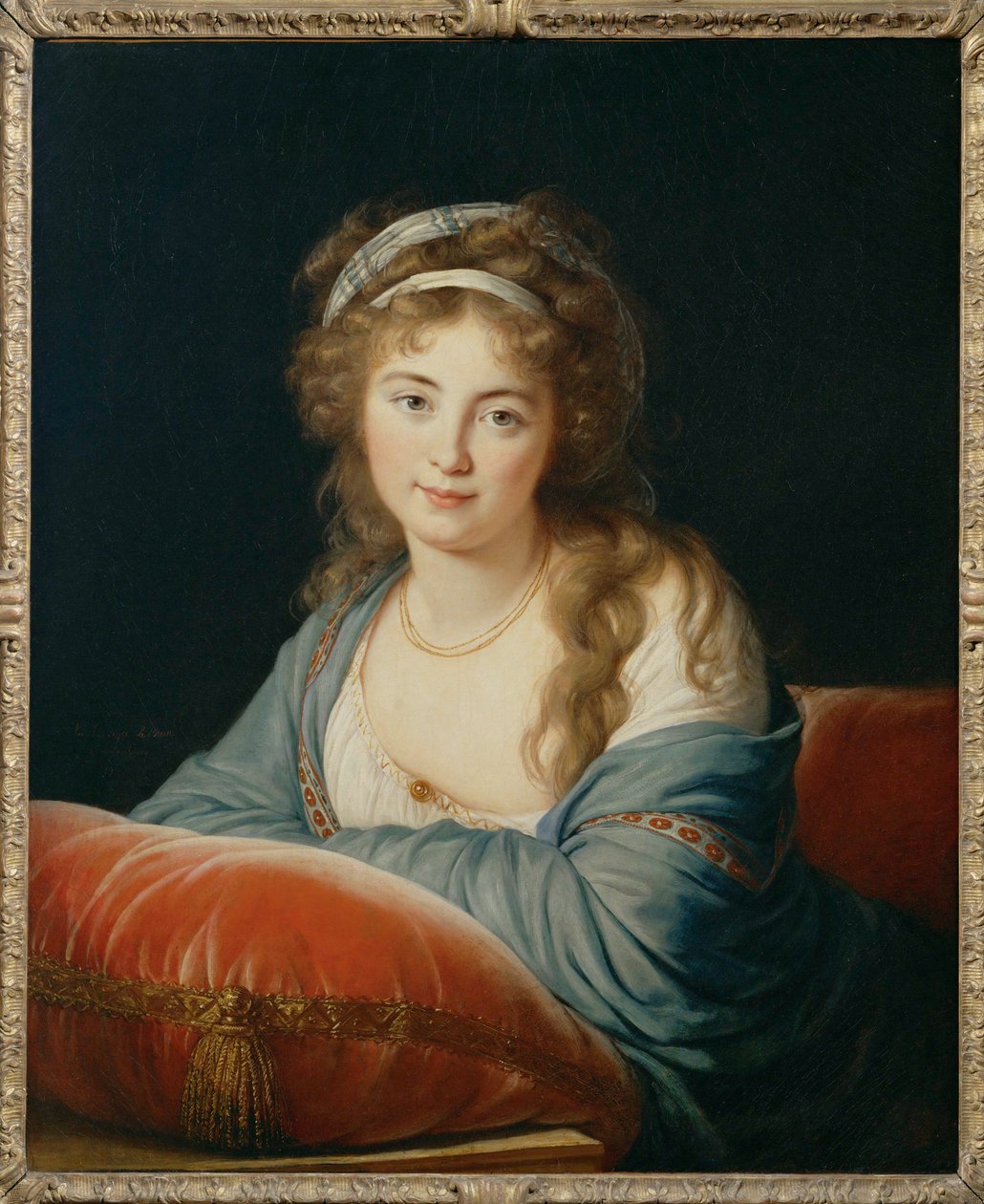 Komtesa Kateřina Vasiljevna Skavronská ... od Elisabeth Louise Vigee Lebrun