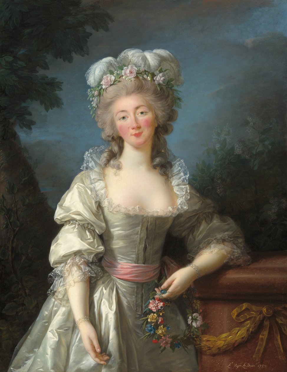 Madame du Barry, 1782. od Elisabeth Louise Vigee Lebrun
