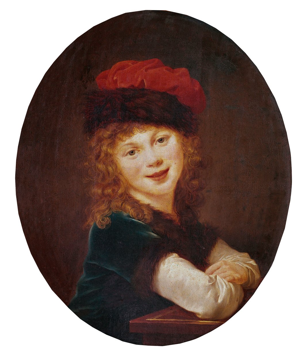 Portrét Julie Lebrunové od Elisabeth Louise Vigee Lebrun