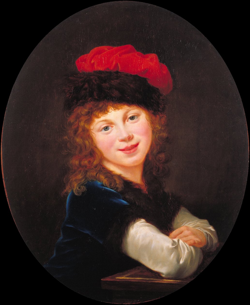 Portrét dívky od Elisabeth Louise Vigee Lebrun