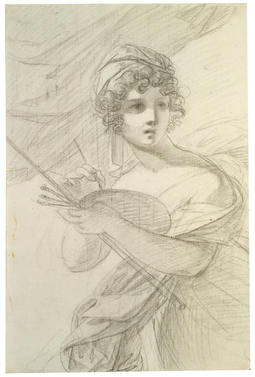 Autoportrét, c1800 od Elisabeth Louise Vigee Lebrun
