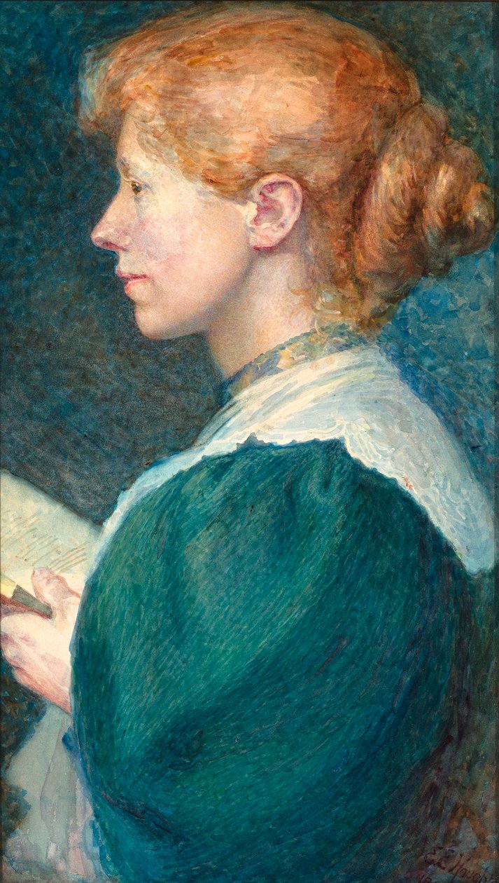 Odrazy (autoportrét) od Elizabeth Ellen Houghton