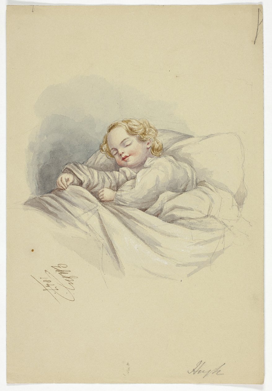 Hugh Spící od Elizabeth Murray