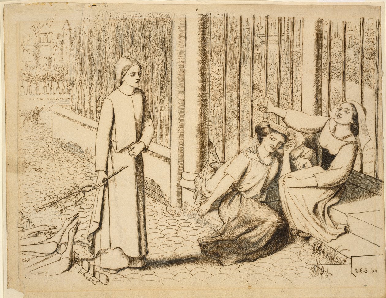 Pippa Passes, 1854 od Elizabeth Siddal