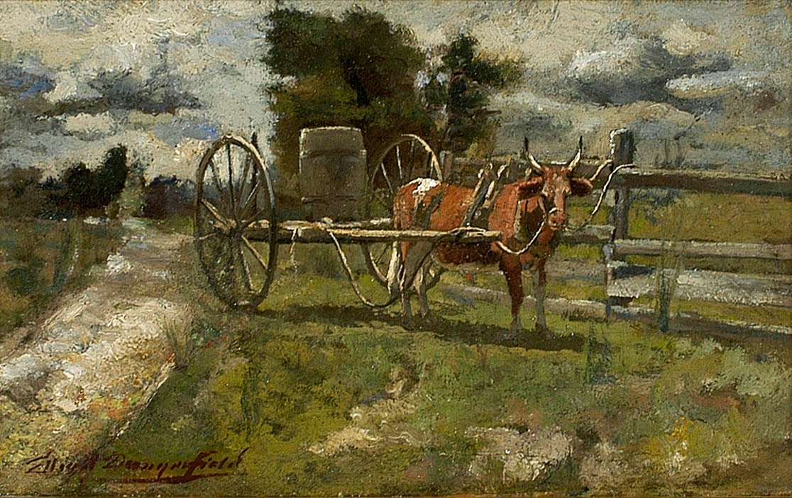 Blízko Blowing Rock, Severní Karolína od Elliot Daingerfield