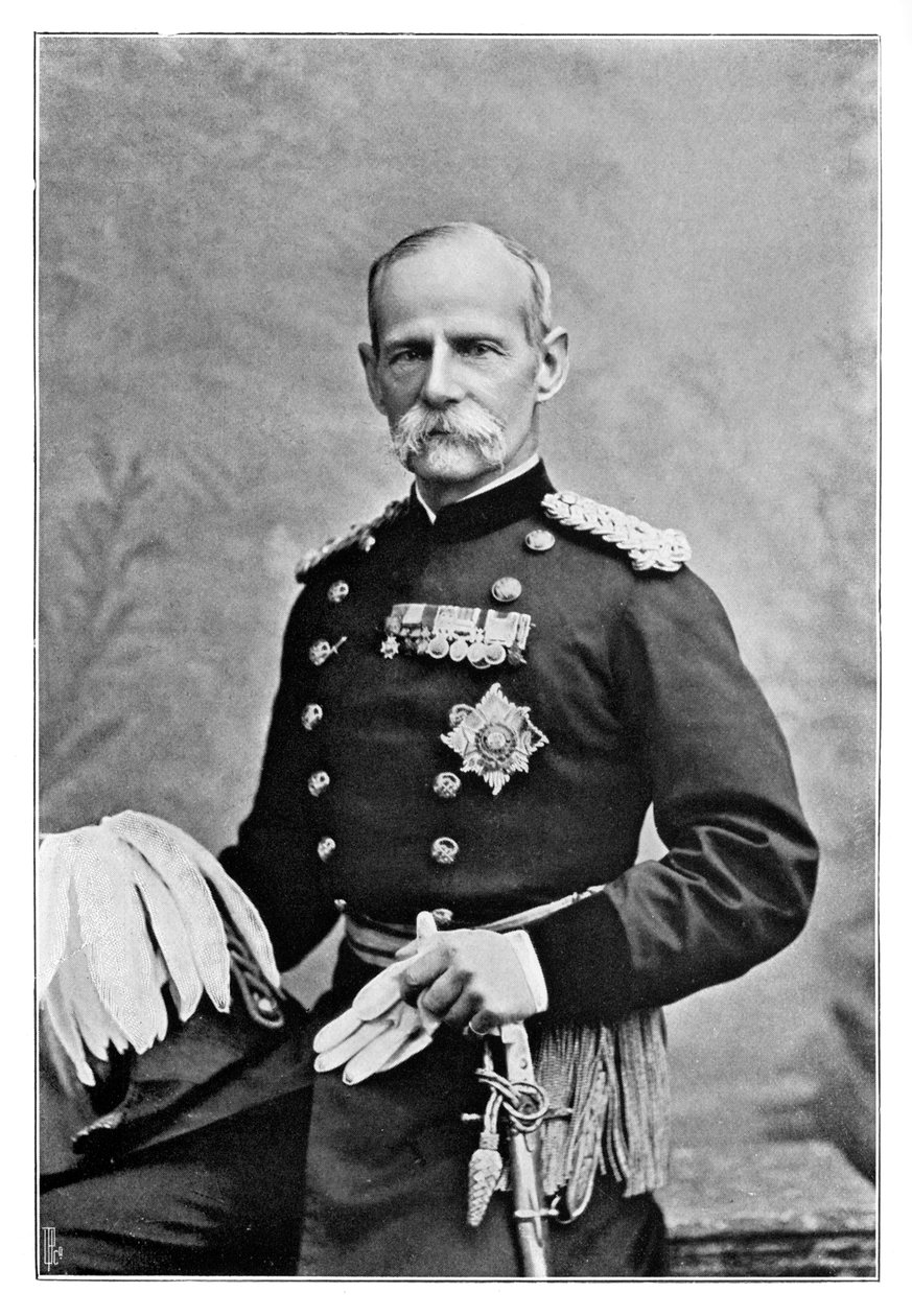 Lord Roberts, britský voják, 1901. od Elliott and Fry