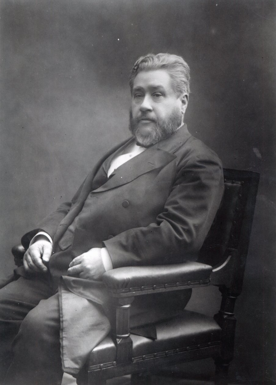 Reverend Charles Haddon Spurgeon od Elliott und Fry Studio