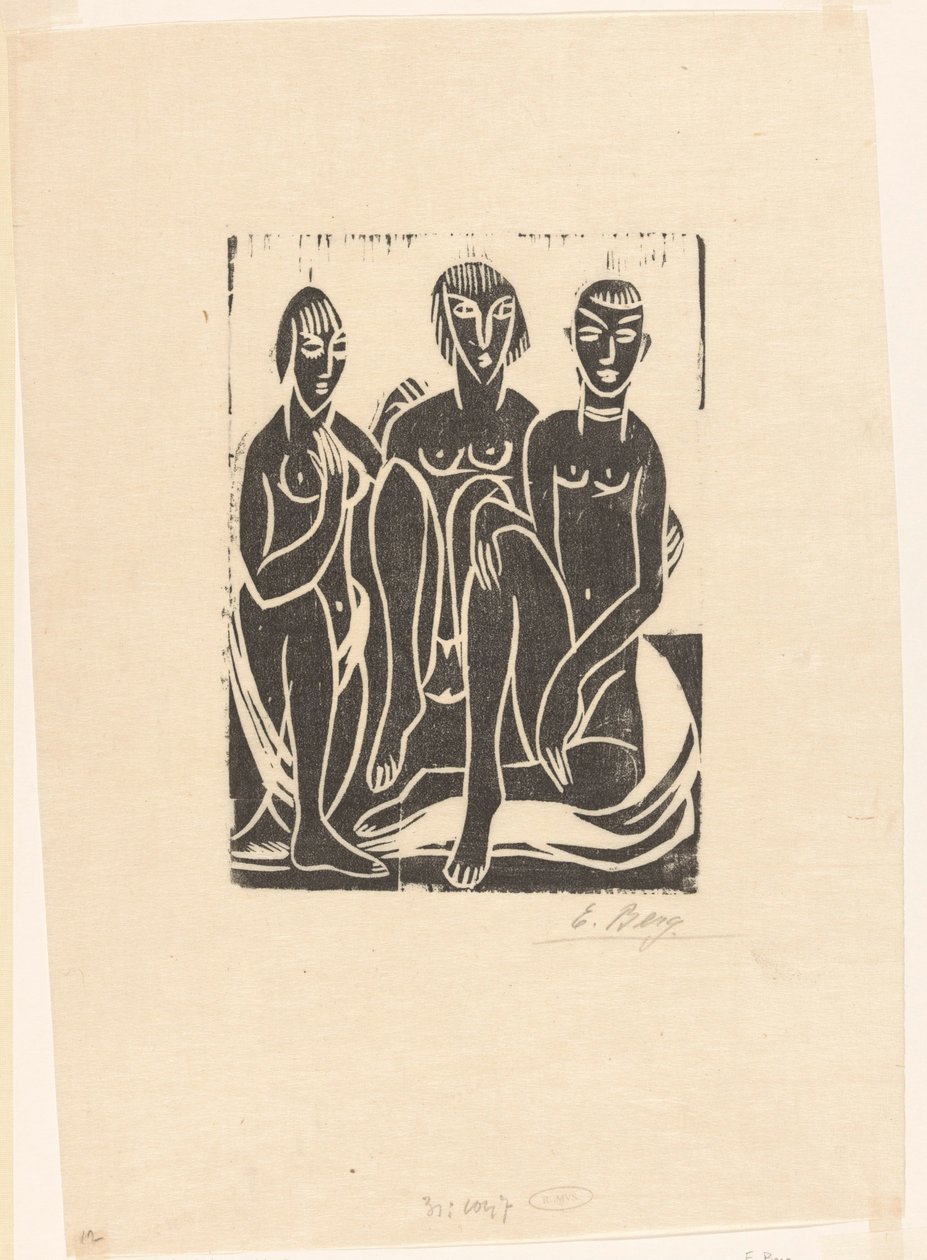 Tři ženy od Else Berg (signed by artist)