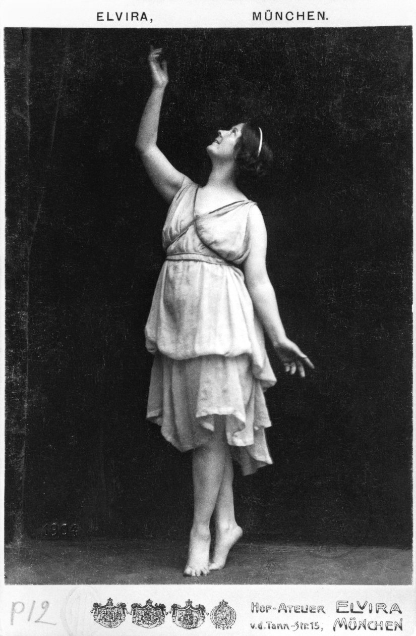 Isadora Duncan (1877-1927) kolem 1903-04 od Elvira Studio