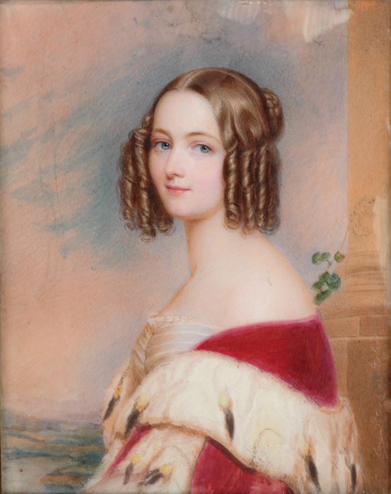 Bádenská princezna Marie Amelie od Emanuel Thomas Peter