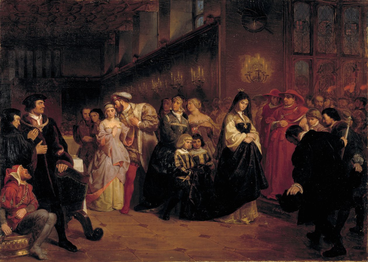 Námluvy Anny Boleynové, 1846. od Emanuel Gottlieb Leutze