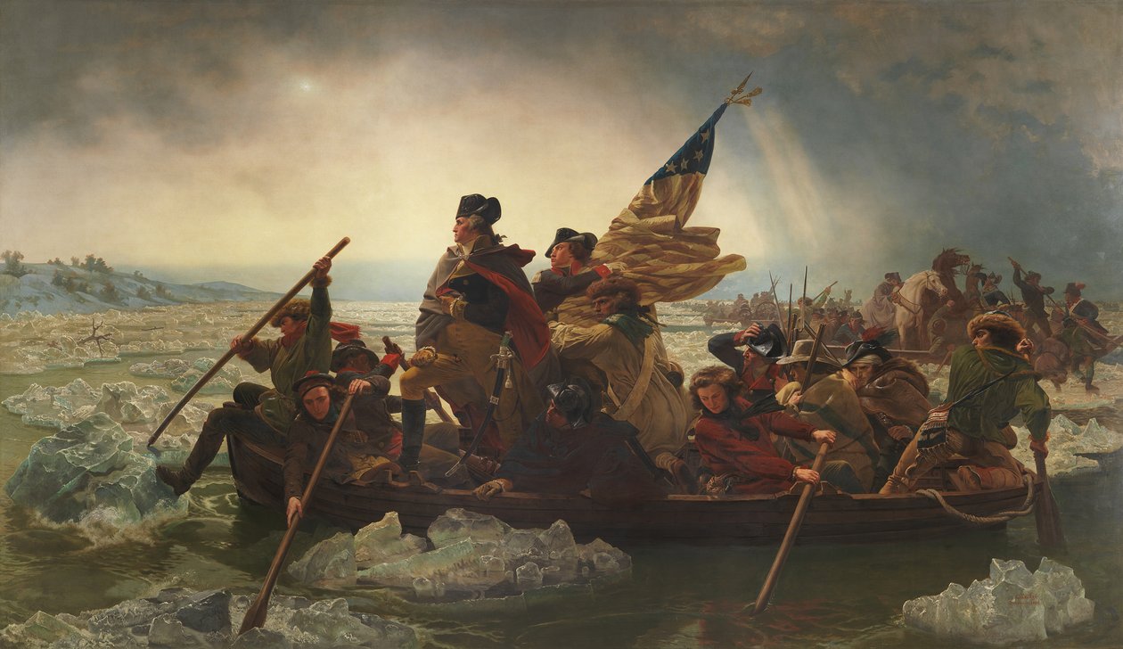 Washington Crossing the Delaware, 1851. od Emanuel Gottlieb Leutze