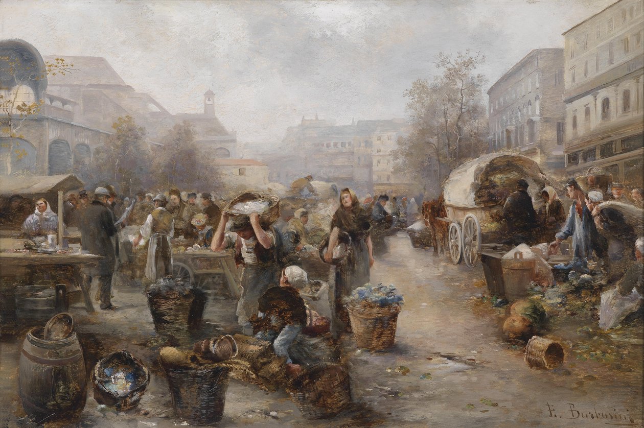 tržní den od Emil Barbarini