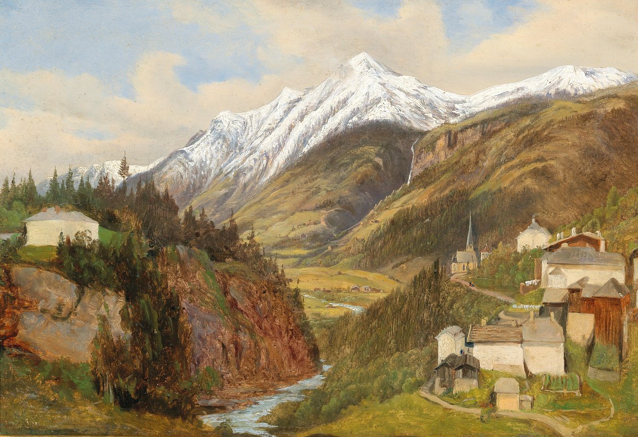 Bad Gastein od Emil Ludwig Löhr