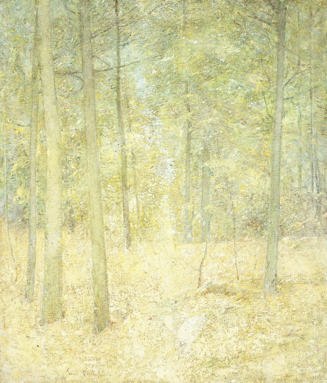 Lesní scéna od Emil Carlsen
