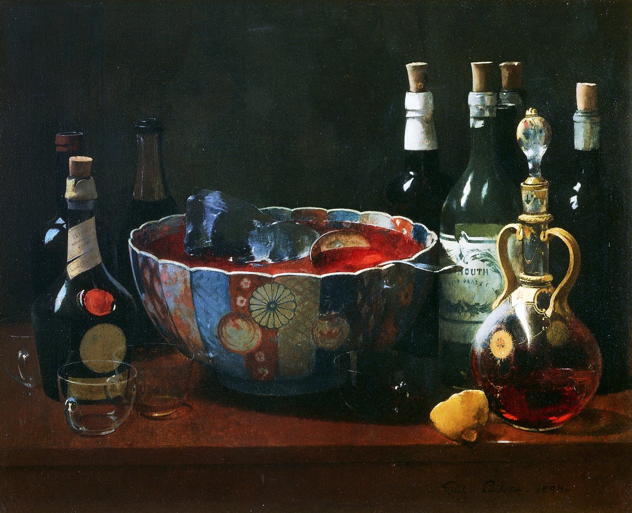 Popraskaný led od Emil Carlsen