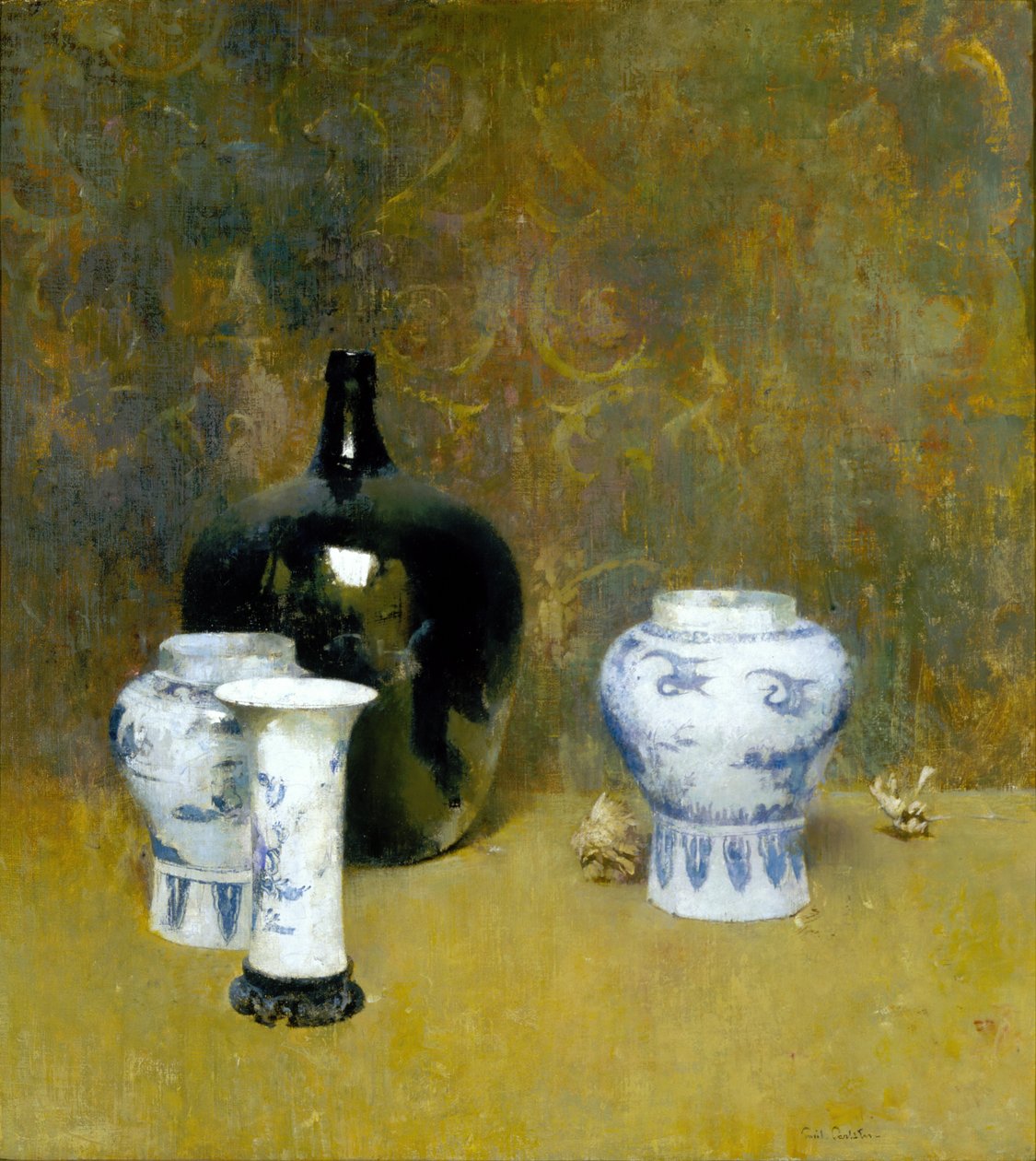 Orientální sklenice od Emil Carlsen