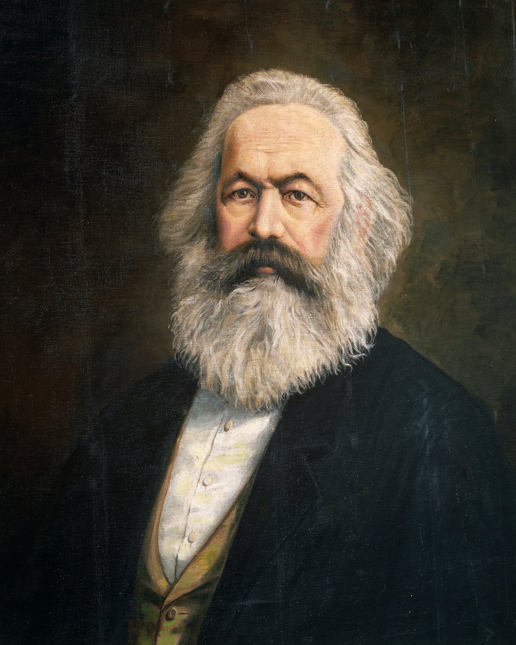 Portrét Karla Marxe od Emil Dreyer