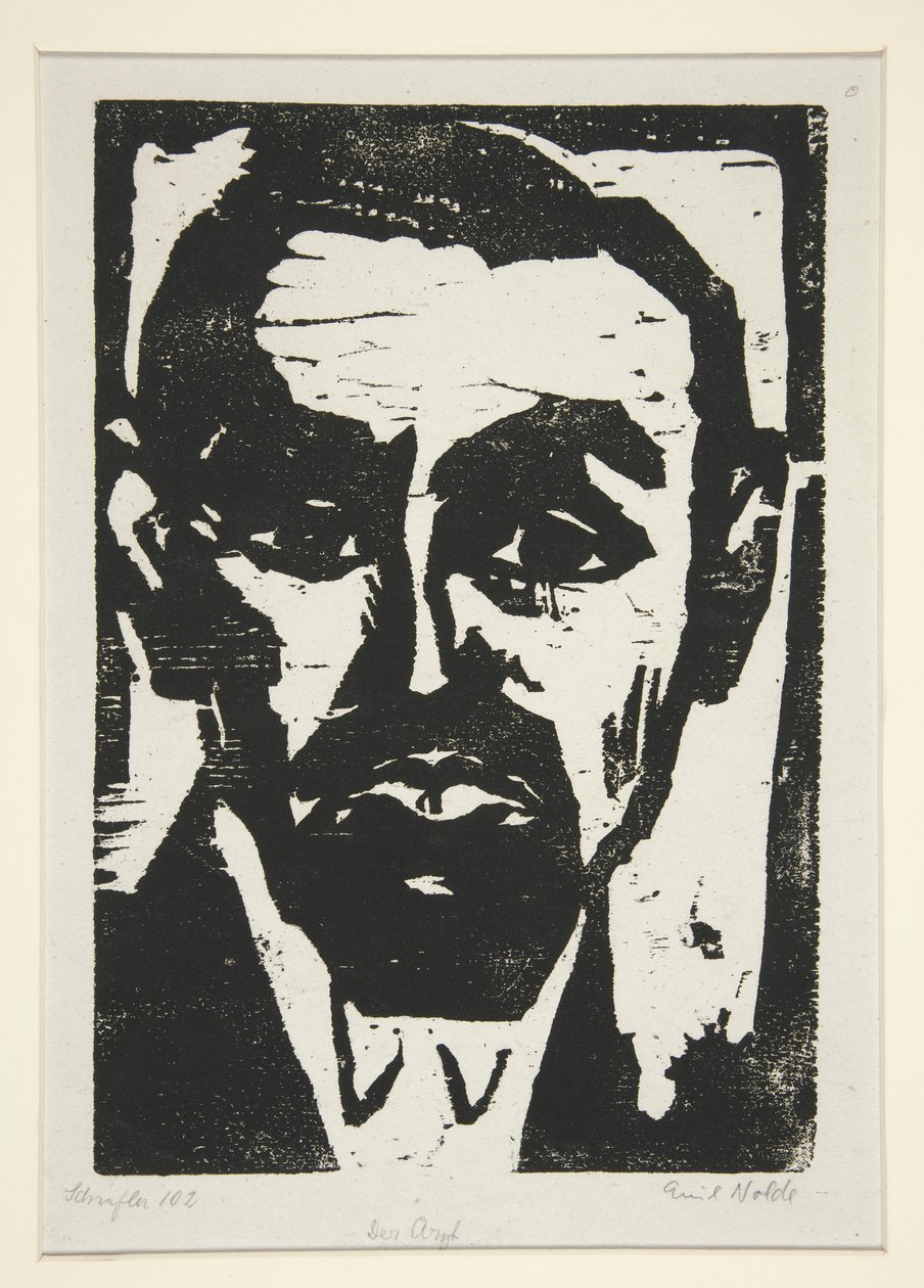 Lékař od Emil Nolde
