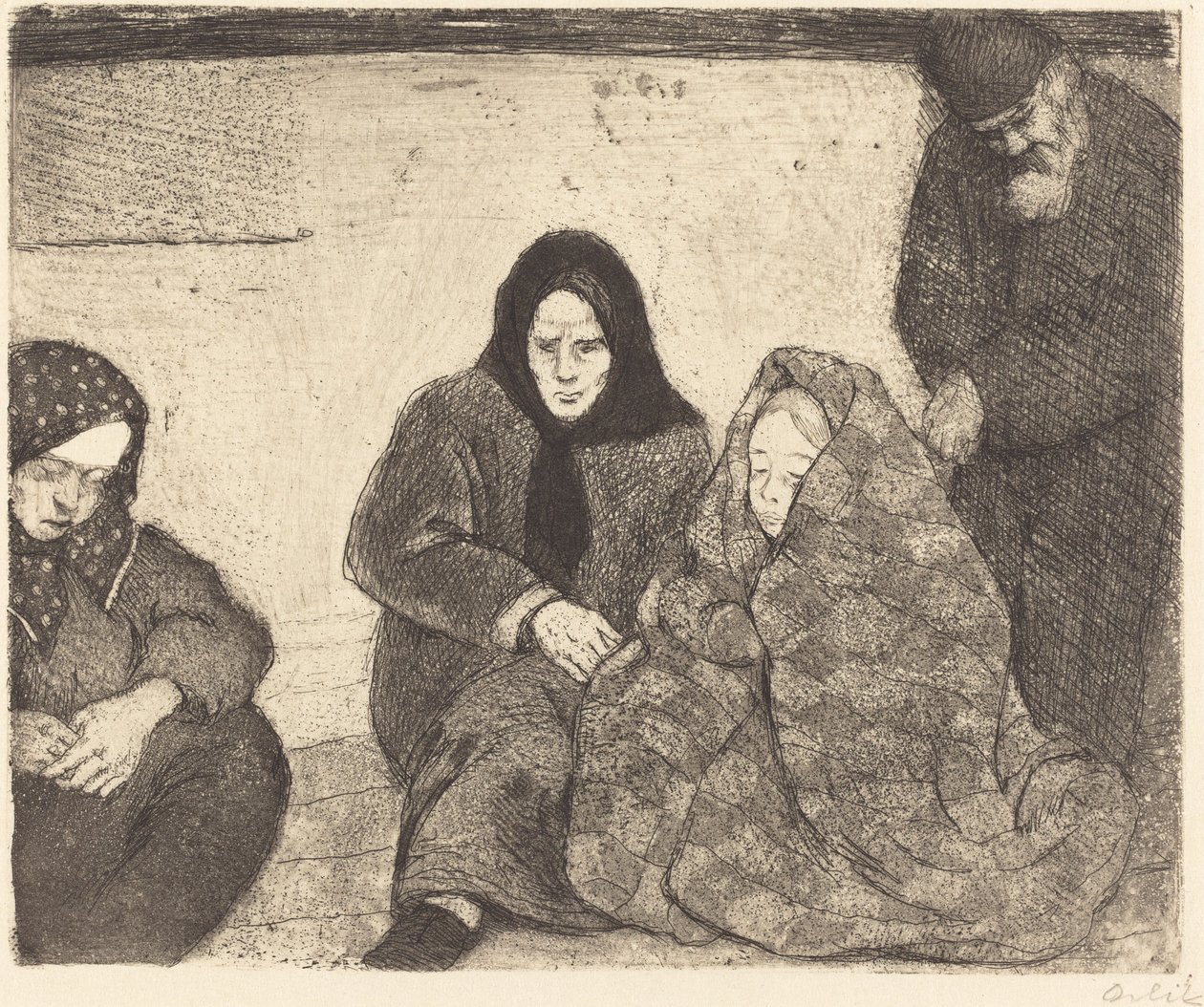 Emigranti od Emil Orlik