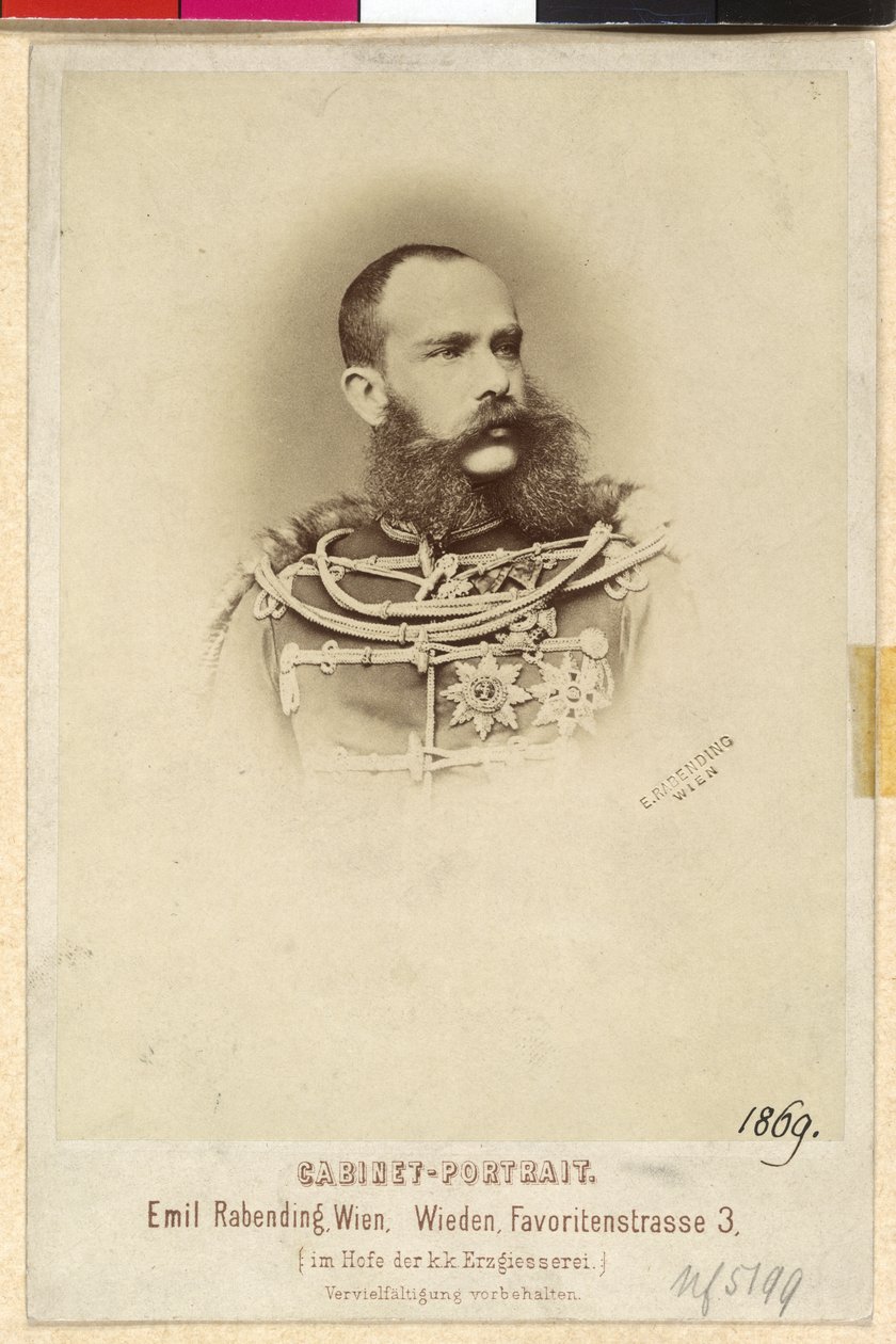 Rakouský císař František Josef I. od Emil Rabending