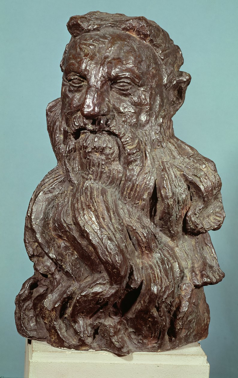 Busta Augusta Rodina (1840-1917) 1909 (bronz) od Emile Antoine Bourdelle