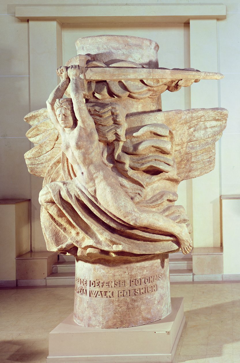 Polský epos, 1917 od Emile Antoine Bourdelle